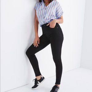 Black Madewell Petite Curvy High-Rise Jeans